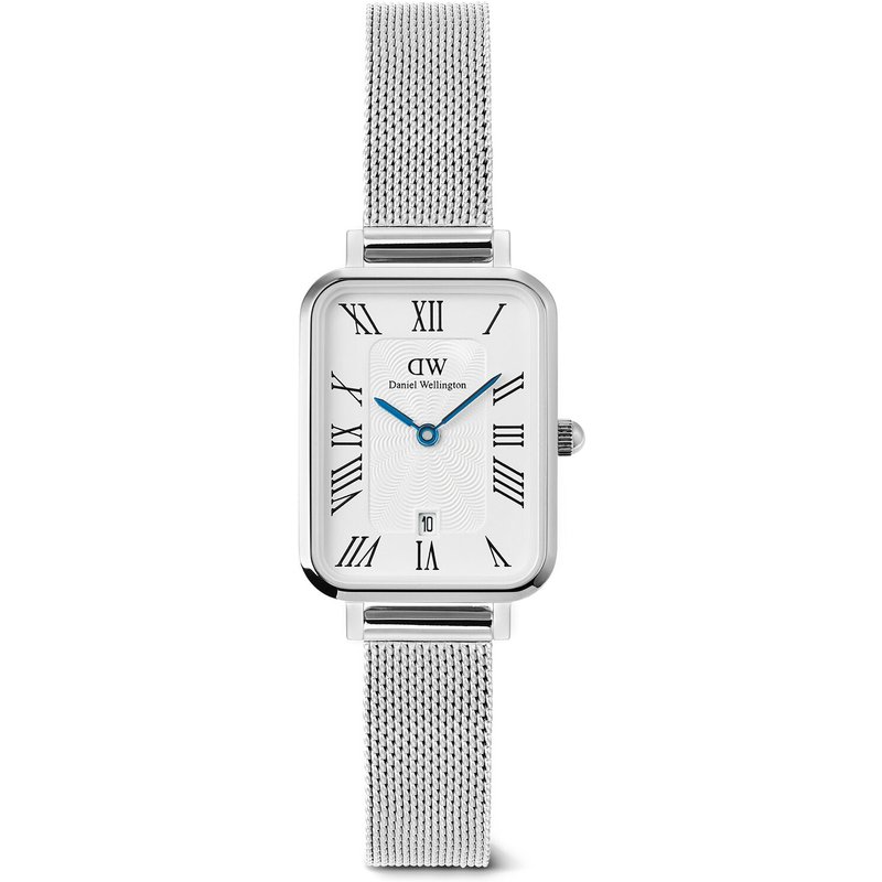 Uhr Daniel Wellington Quadro Sterling Roman Numerals DW00100863 Silberfarben