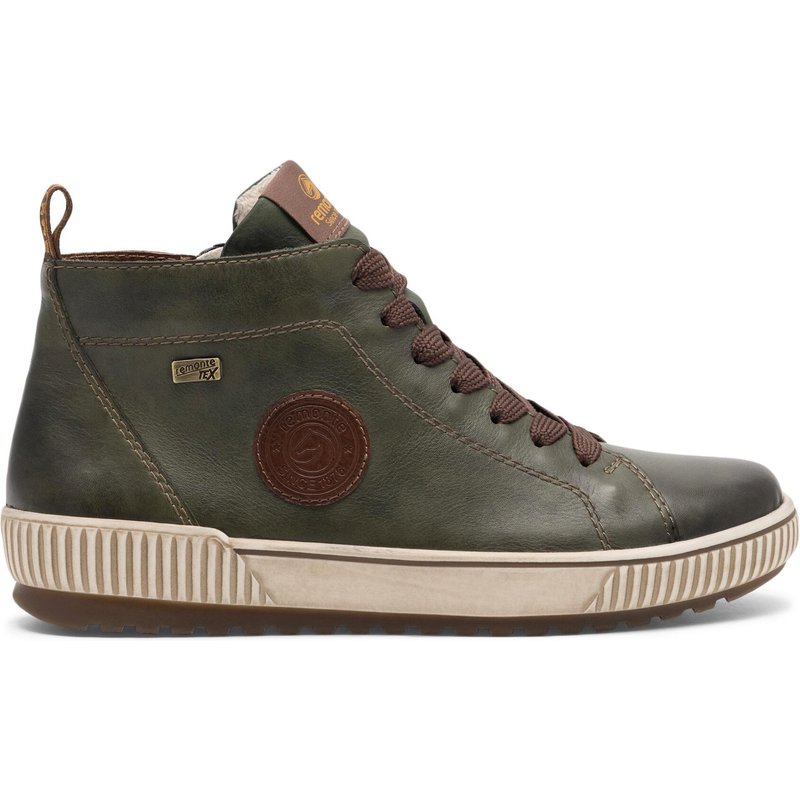 Schnürschuhe Remonte D0771-54 Khakifarben