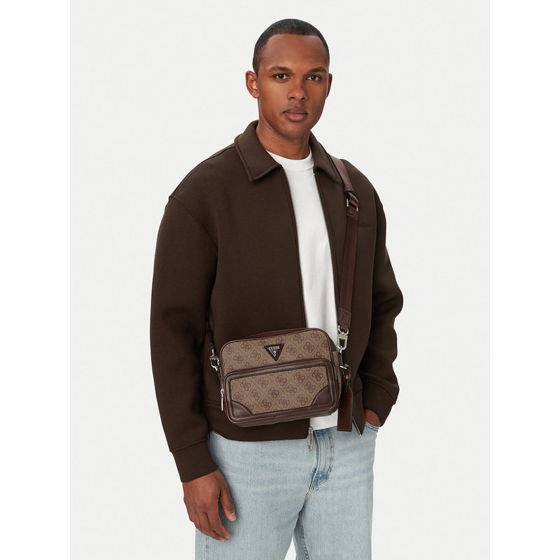 Umhängetasche Guess Milano HMMIL LP6222 Hellbraun