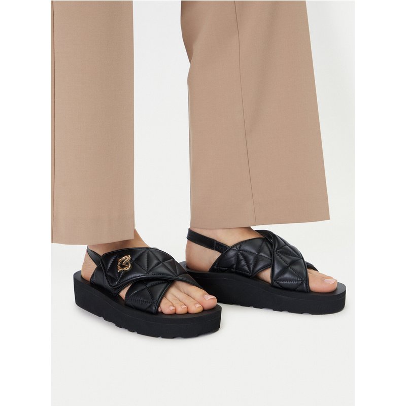 Sandalen LOVE MOSCHINO JA16044I1MIE0000 Schwarz