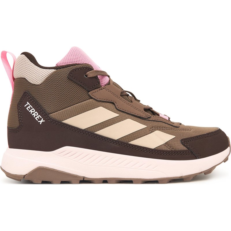 Trekkingschuhe adidas Terrex Anylander Mid Junior Hiking Shoes JR9722 Braun