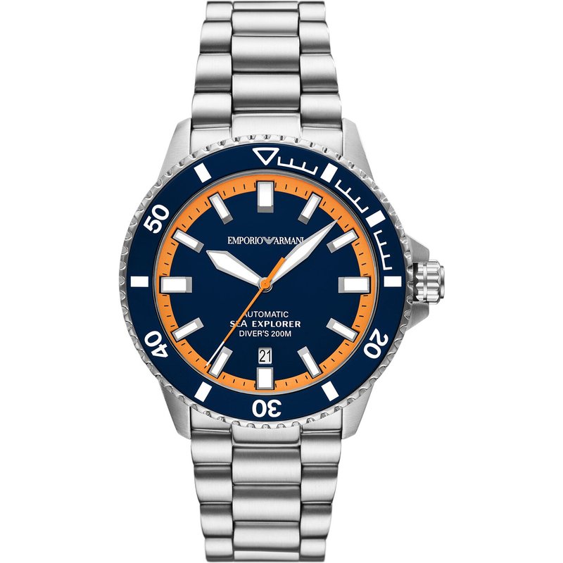 Uhr Emporio Armani Sea Explorer AR60090 Silberfarben