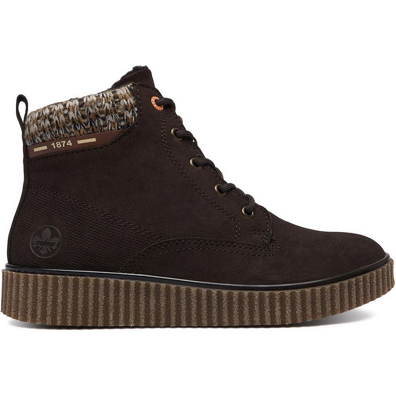 Schnürschuhe Rieker CEO-Y4311-25 Dunkelbraun