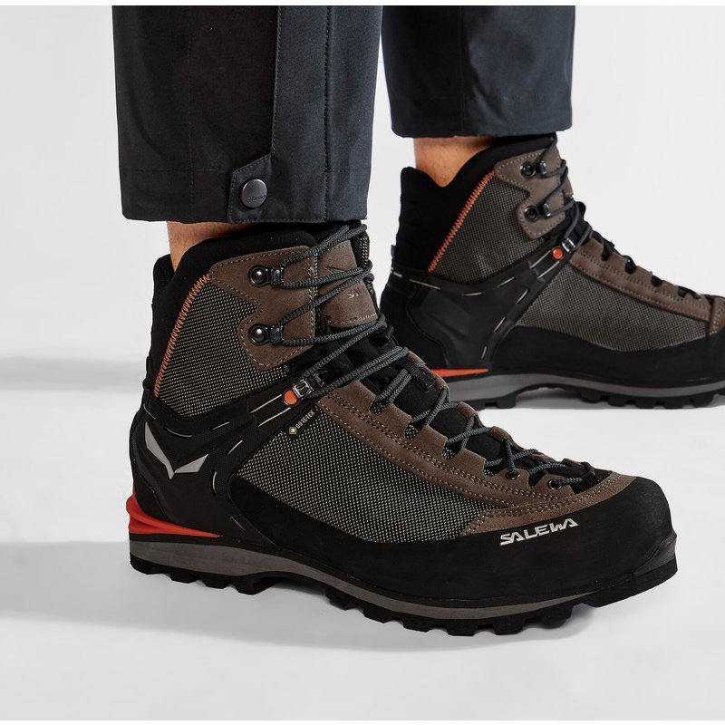 Trekkingschuhe Salewa Ms Crow Gtx GORE-TEX 7512 Schwarz