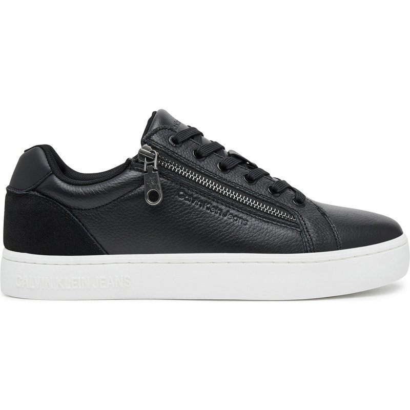 Sneakers Calvin Klein Jeans Classic Cupsole Zip Low In YM0YM01254 Schwarz