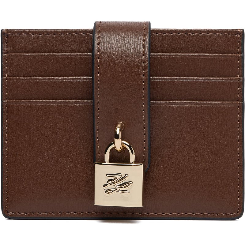 Kreditkartenetui KARL LAGERFELD B1W32025 Braun