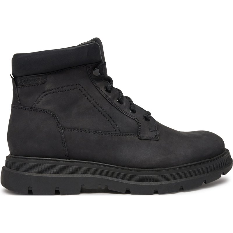 Schnürstiefeletten s.Oliver 5-16217-43 Schwarz