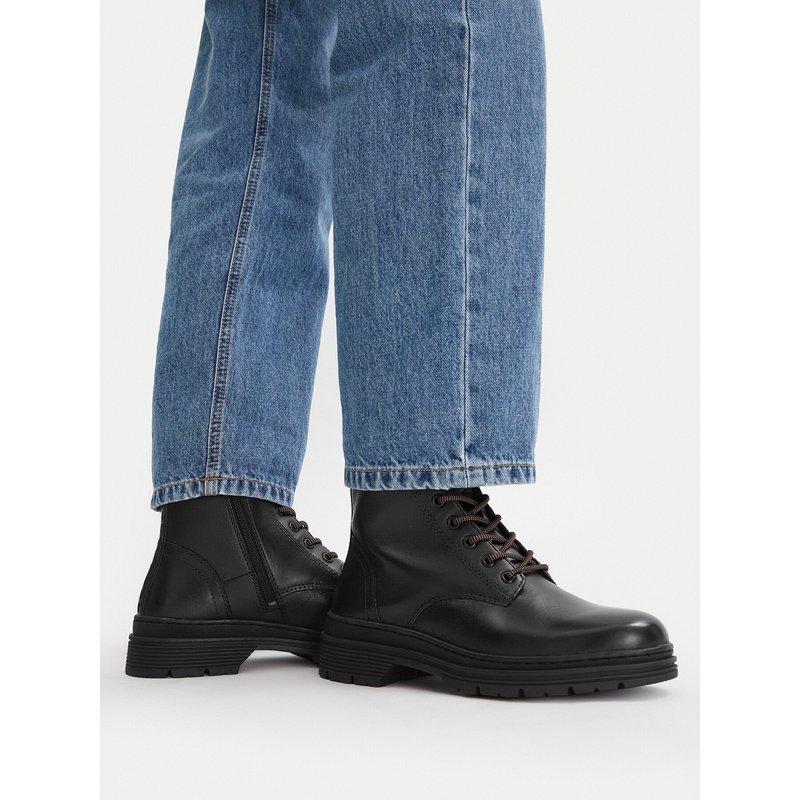 Schnürstiefeletten Tamaris 1-25230-41 Schwarz