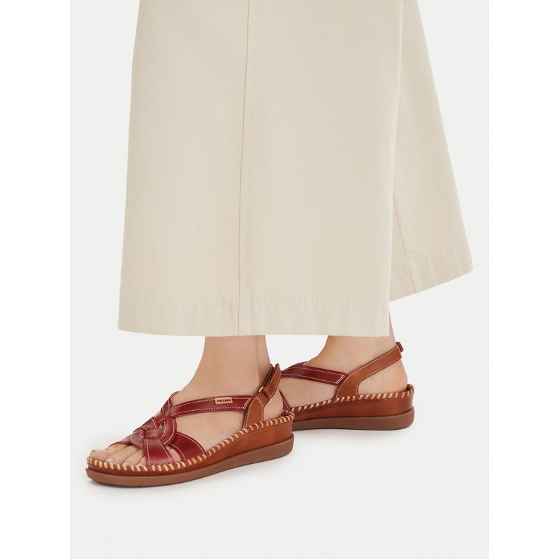 Sandalen Pikolinos Cadaques W8K-1839C2 Rot