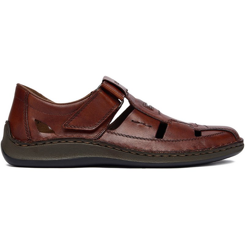 Halbschuhe Rieker CEO-05284-24 Braun