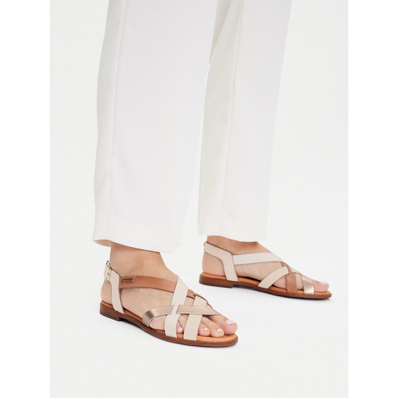 Sandalen Pikolinos W0X-0556C3 Beige