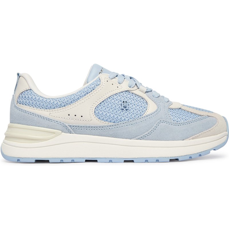 Sneakers Tommy Hilfiger Th Mix Material Runner FW0FW09306 Blau
