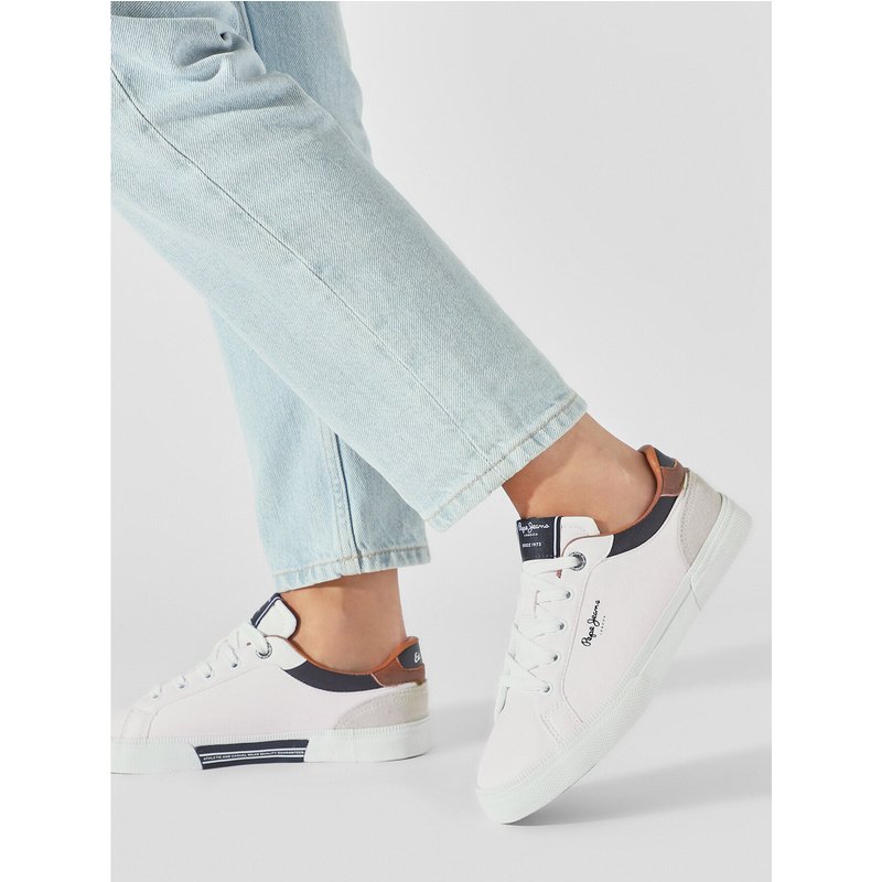 Sneakers aus Stoff Pepe Jeans PBS30569 Beige