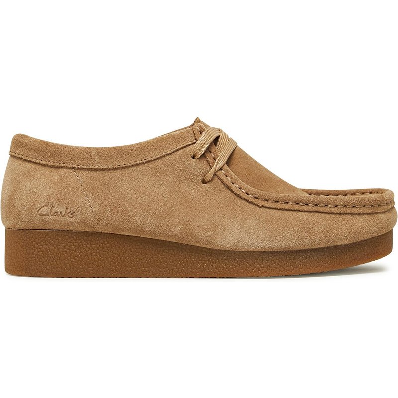 Halbschuhe Clarks WallabeeEvoSh 261747474 Beige