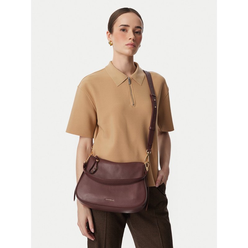 Handtasche Coccinelle U45 Coccinellenory E1 U45 13 02 01 Dunkelrot