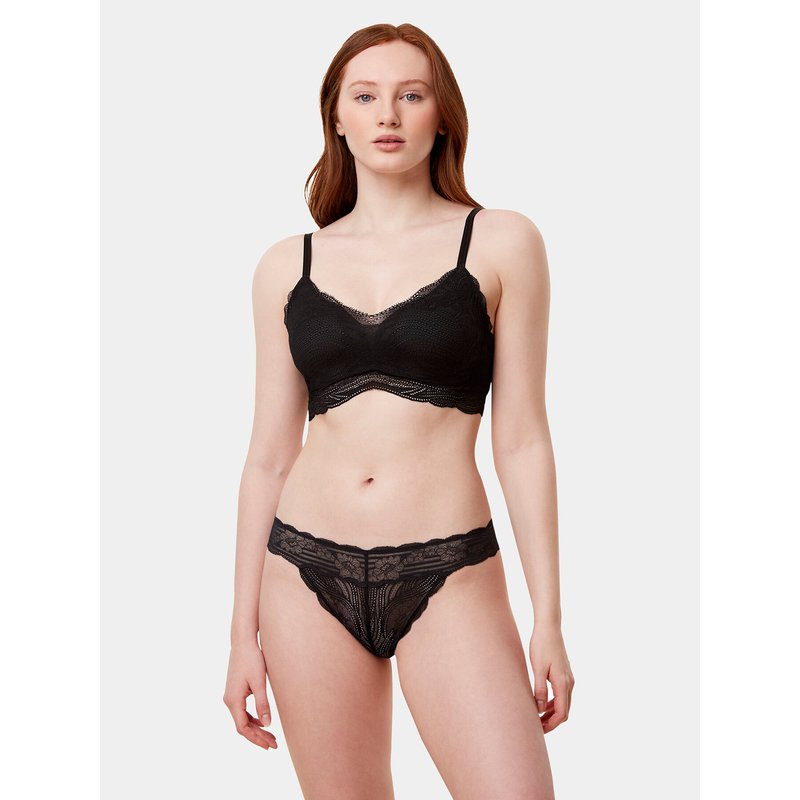 Triumph Brazilian Damenslip Lift Smart 10215908 Schwarz
