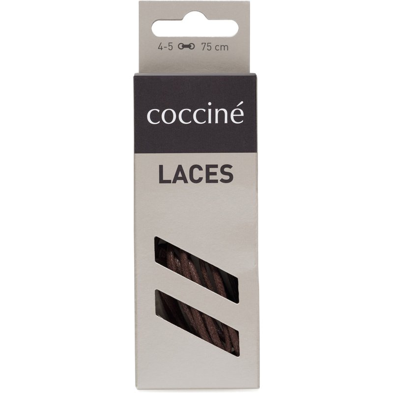 Schnürsenkel Coccine SZNUROWADŁA 75 cm F2 WOSKOWANE v.AZ Braun