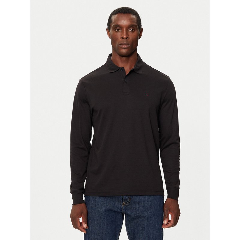 Tommy Hilfiger Poloshirt MW0MW37317 Schwarz Regular Fit