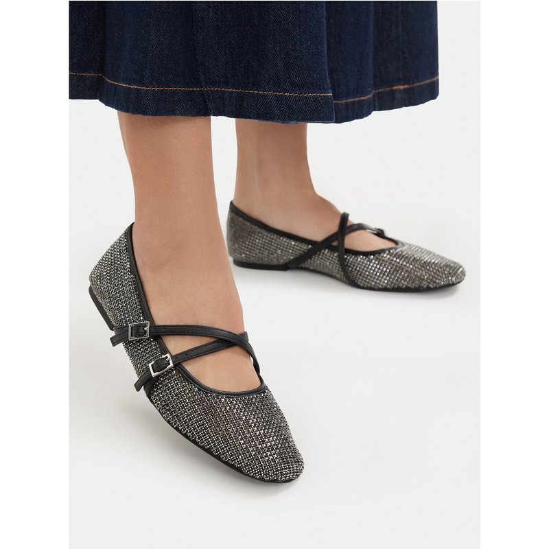 Ballerinas Steve Madden Watchlist 11005277 Schwarz