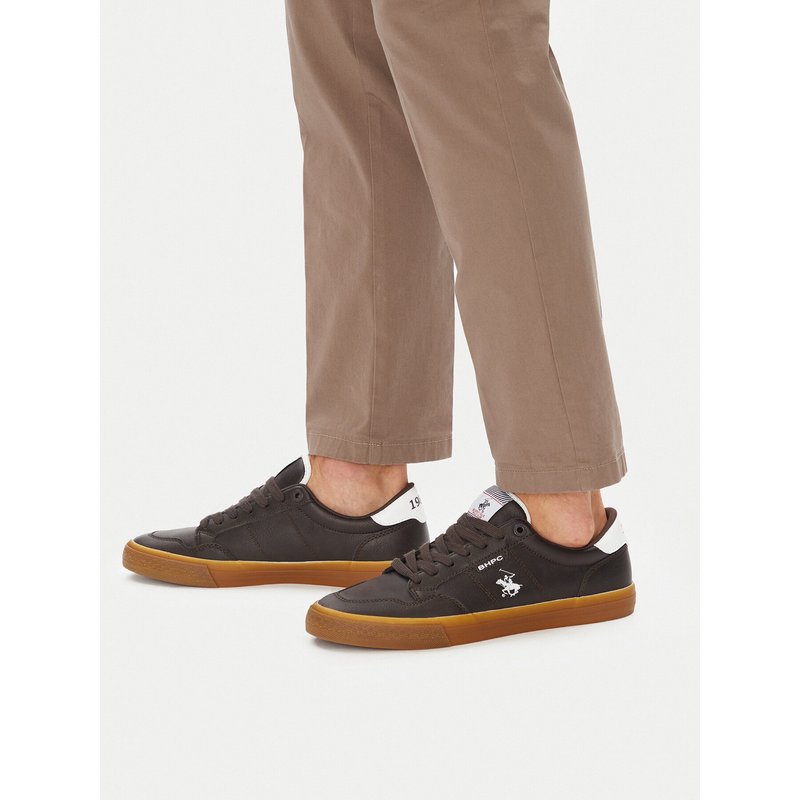 Sneakers Beverly Hills Polo Club CEO-V5-FALCO Braun