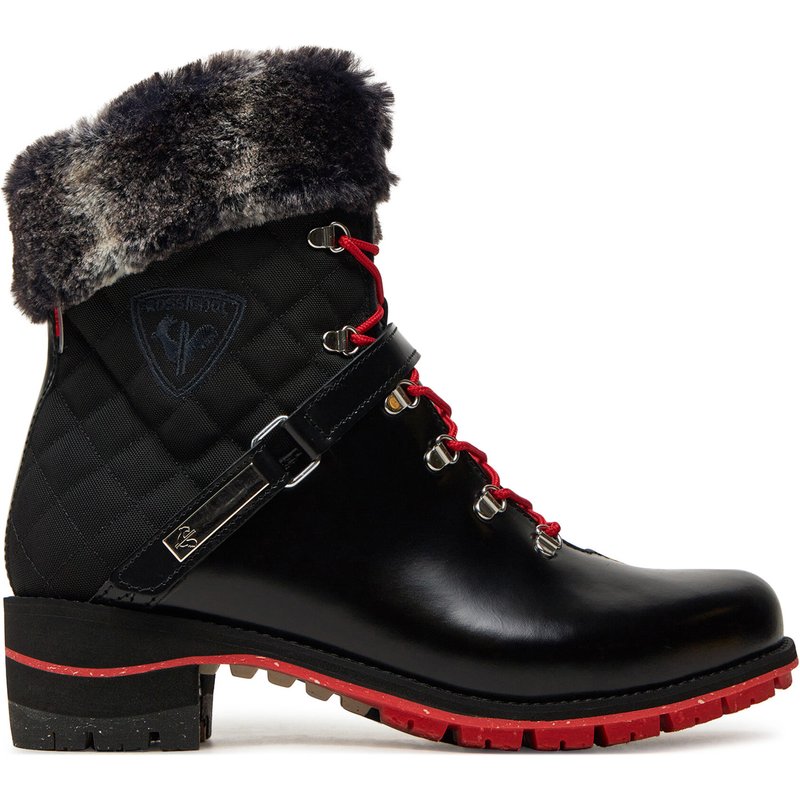 Schnürschuhe Rossignol 1907 Megeve 2.0 RNMW500 Schwarz