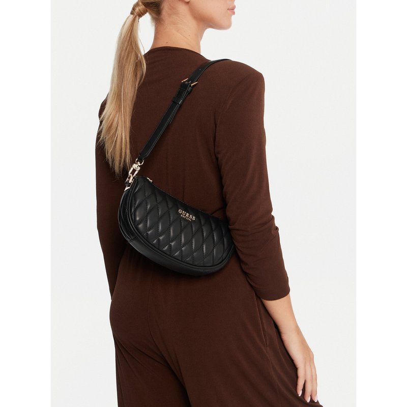 Handtasche Guess HWQG81 22720 Schwarz