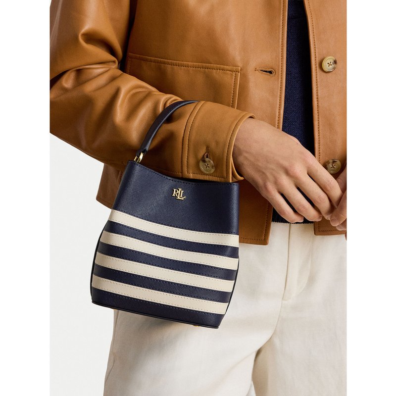 Handtasche LAUREN RALPH LAUREN 431974556003 Dunkelblau