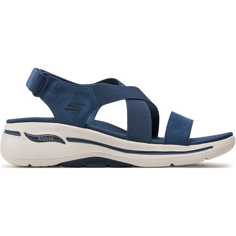 Sandalen Skechers Go Walk Arch Fit Sandal-Treasured 140257/NVY Dunkelblau