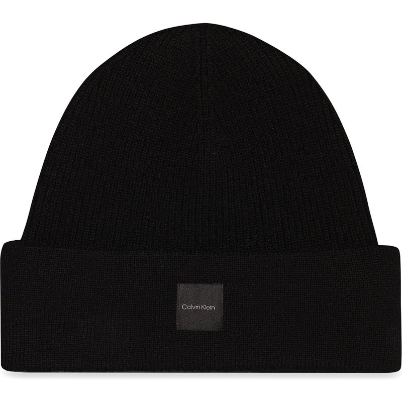 Mütze Calvin Klein Chunky K60K612584 Schwarz