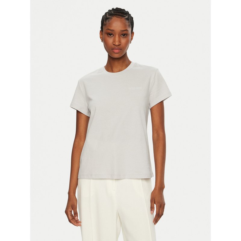 Patrizia Pepe T-Shirt 8M1543/J111-S702 Grau Regular Fit