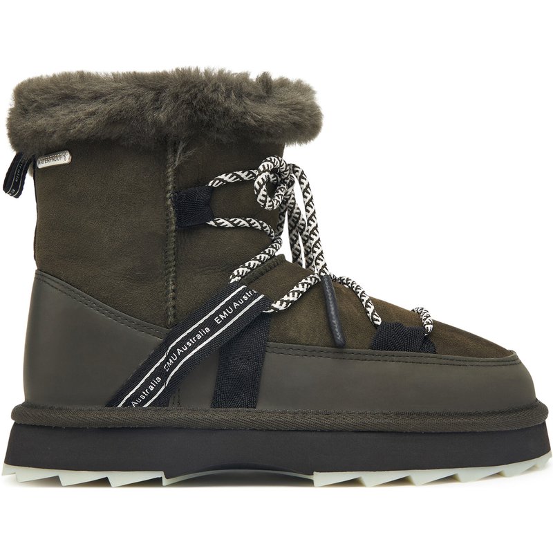 Schneeschuhe EMU Australia Blurred W12641 Khakifarben