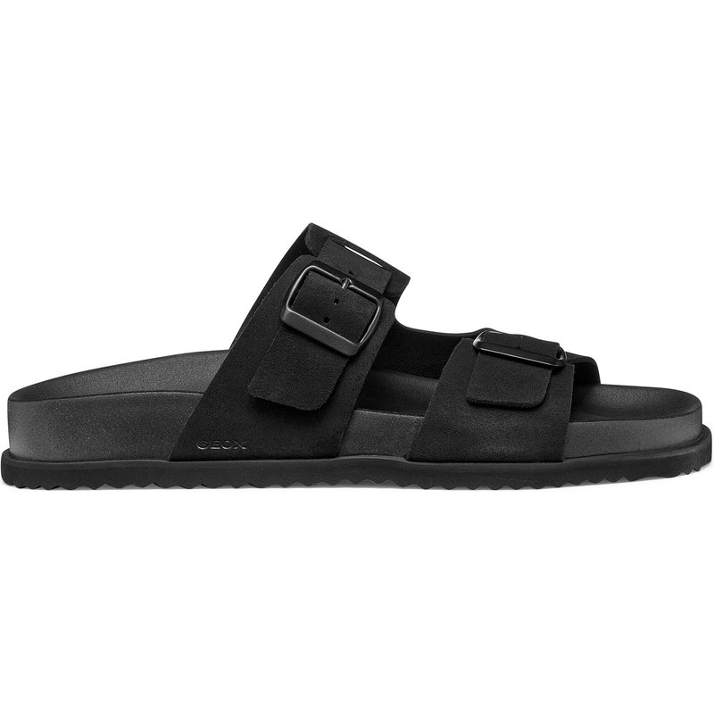 Pantoletten Geox U Parnaiba U651KA 00022 C9999 Schwarz