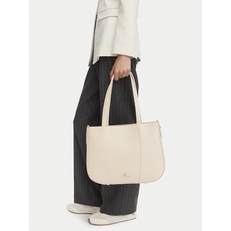 Handtasche Beverly Hills Polo Club CEO-BHPC-K-003-10 Creme