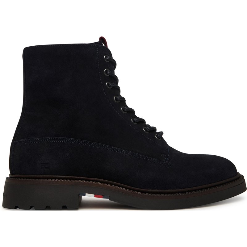 Stiefel Tommy Hilfiger Comfort Lwt FM0FM05594 Dunkelblau