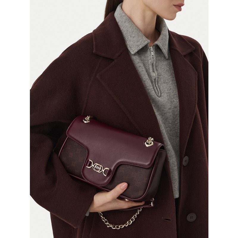 Handtasche Nine West CEO-GOLDEN THREAD-LDA9338 Dunkelrot