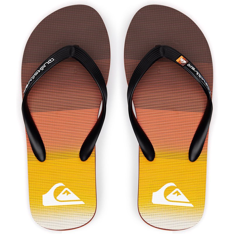 Zehentrenner Quiksilver MOLOKAI STRIPE AQYL101361 XNNK Schwarz