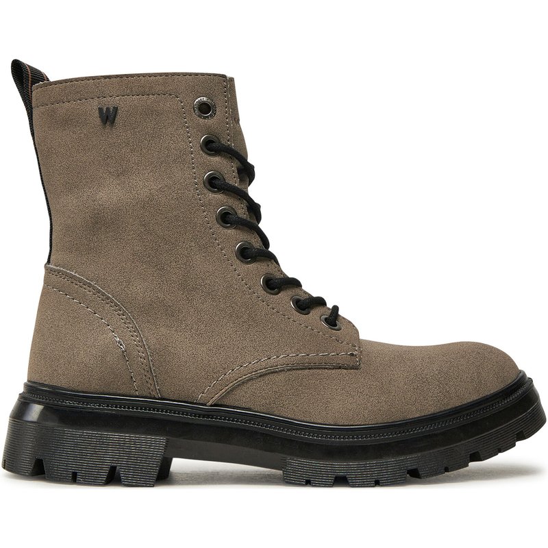 Schnürstiefeletten Wrangler Dakota 20243062.6BW Grau