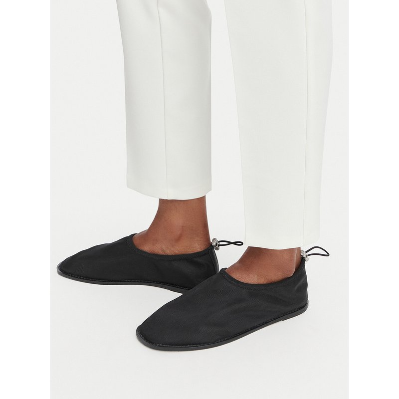 Ballerinas Calvin Klein Stretch Ballerina Shoe Spac Mesh HW0HW03041 Schwarz