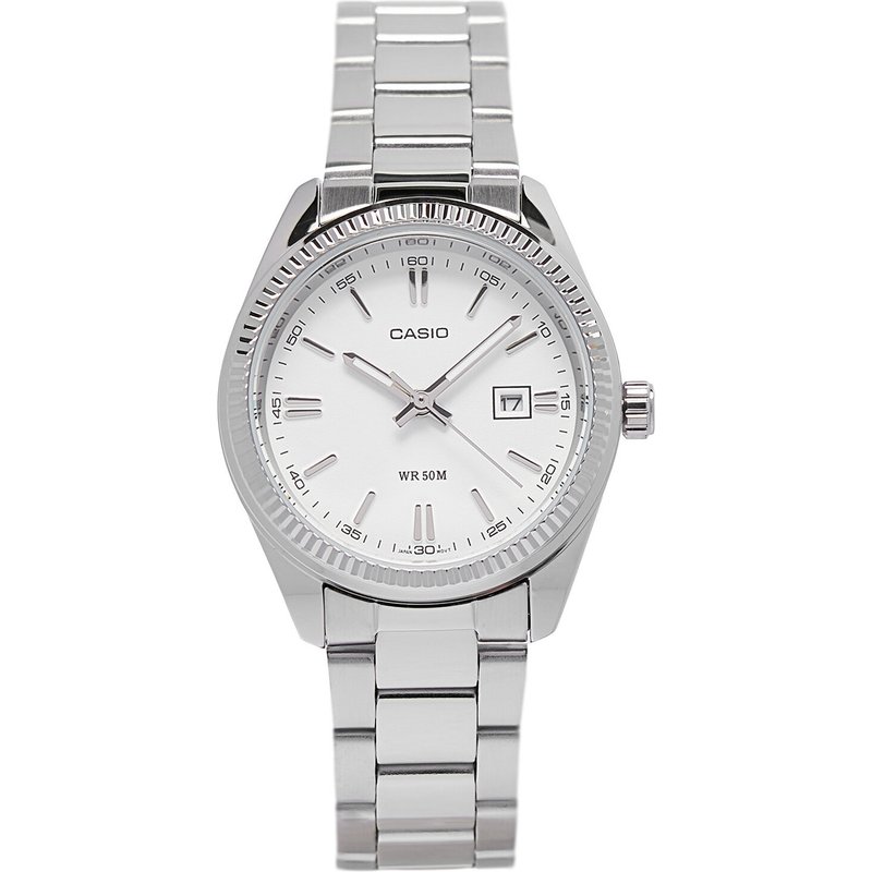 Uhr Casio LTP-1302PD-7A1VEG Silberfarben