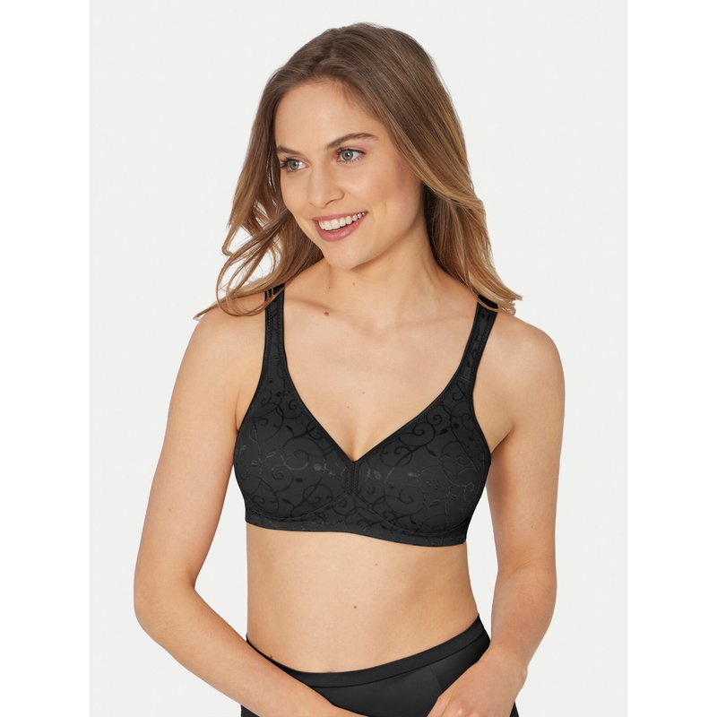 Triumph Nahtloser BH Elegant Cotton 10100175 Schwarz