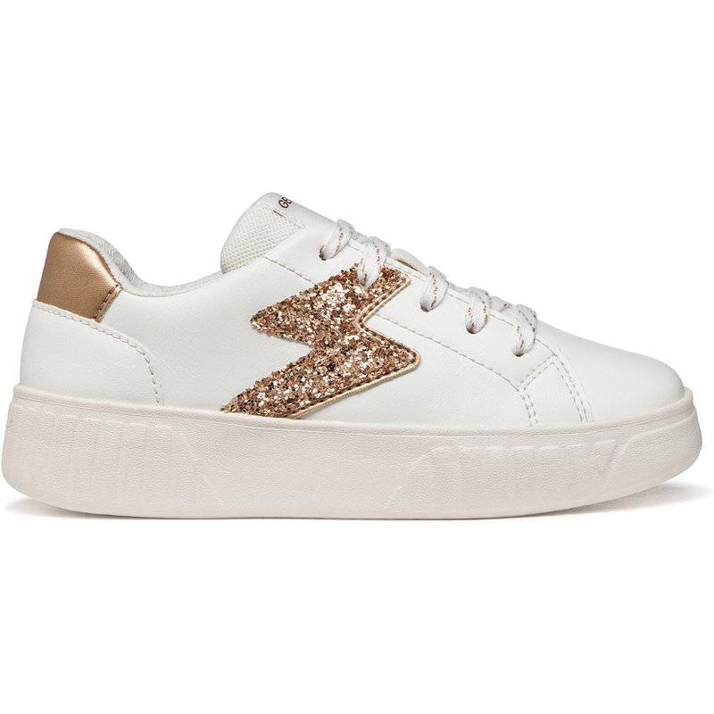Sneakers Geox J Mikiroshi Girl J45DVA 054EW C1ZH8 S Weiß