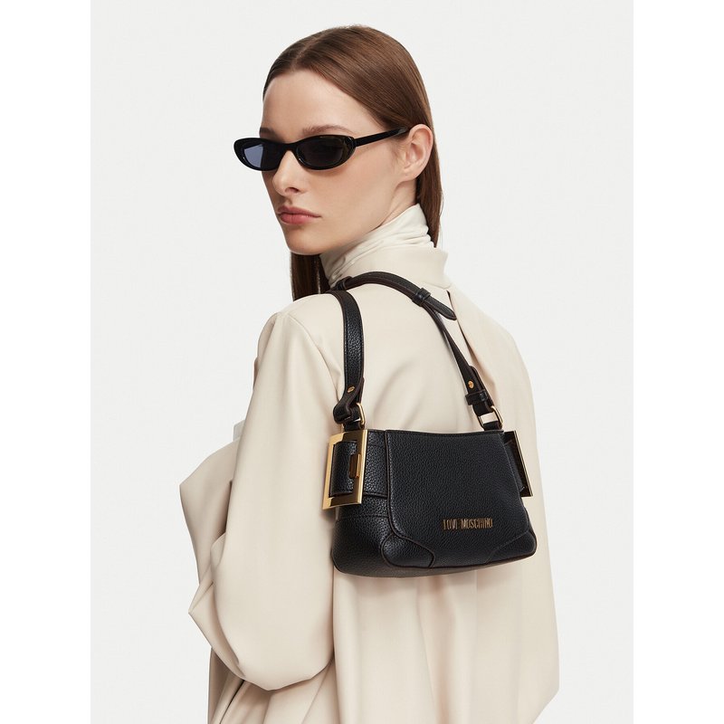 Handtasche LOVE MOSCHINO JC4096PP1PLT1000 Schwarz