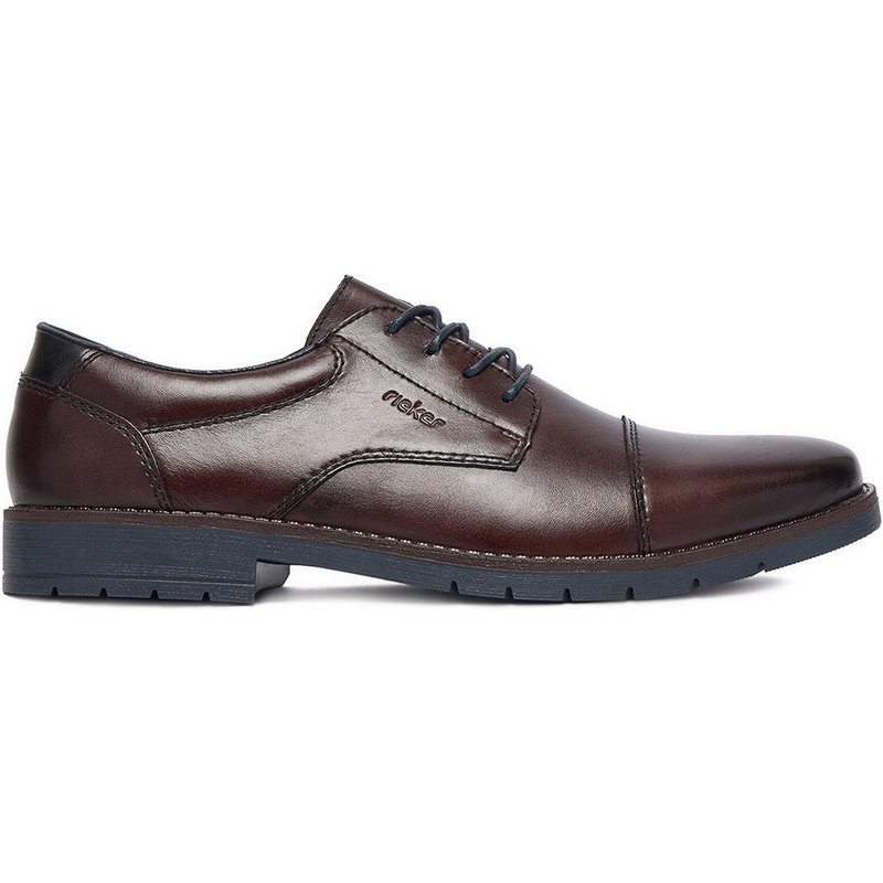 Halbschuhe Rieker CEO-13901-25 Dunkelbraun