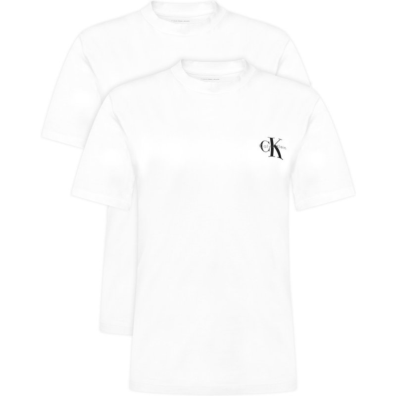 Calvin Klein Jeans T-Shirt-Set LV047C905G Weiß Regular Fit