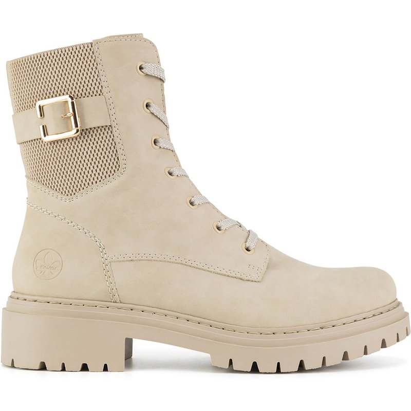 Schnürschuhe Rieker 72631-62 Beige