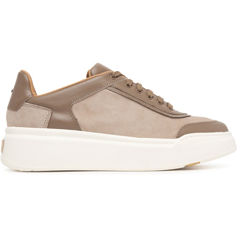 Sneakers Max Mara Isuede 2624766031 Hellgrau