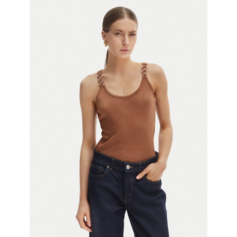 Morgan Top 251-DIDOA Kupferfarben Slim Fit