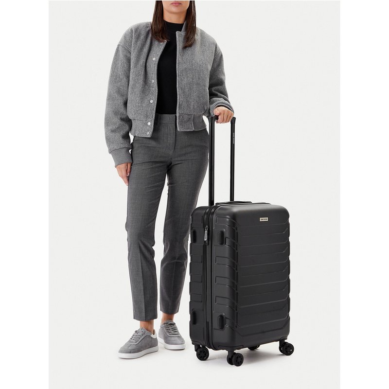 Mittlerer Koffer GINO ROSSI GIN-M-001-05-BLACK Schwarz