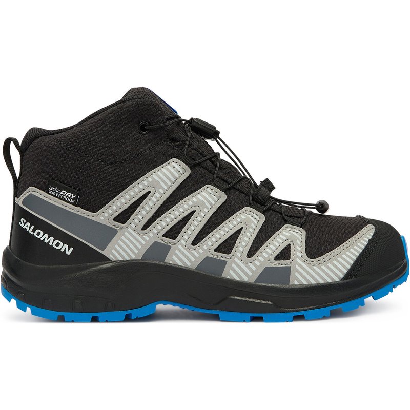 Trekkingschuhe Salomon Xa Pro V8 Mid Waterproof L47729800 Schwarz