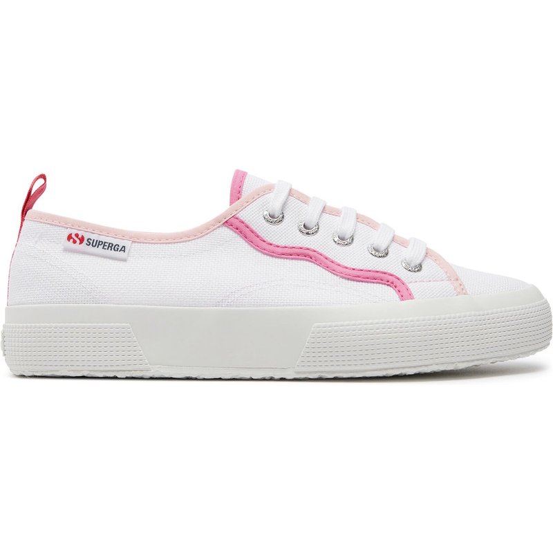 Sneakers Superga Curly Bindings 2750 S8138NW Weiß